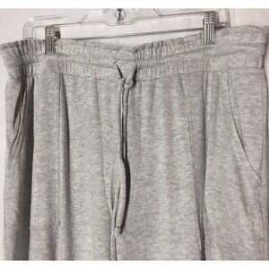 Stars Above XL Grey Woman’s Sleep Lounging Pants Super Soft Drawstring Elastic.